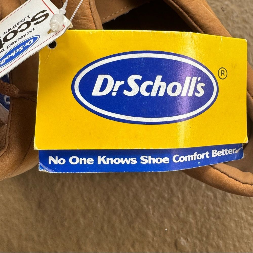 NWT Dr. Scholl's Tan Lace-Up Shoes Size 7.5 Comfort Minimalist Classic - Picture 7 of 9